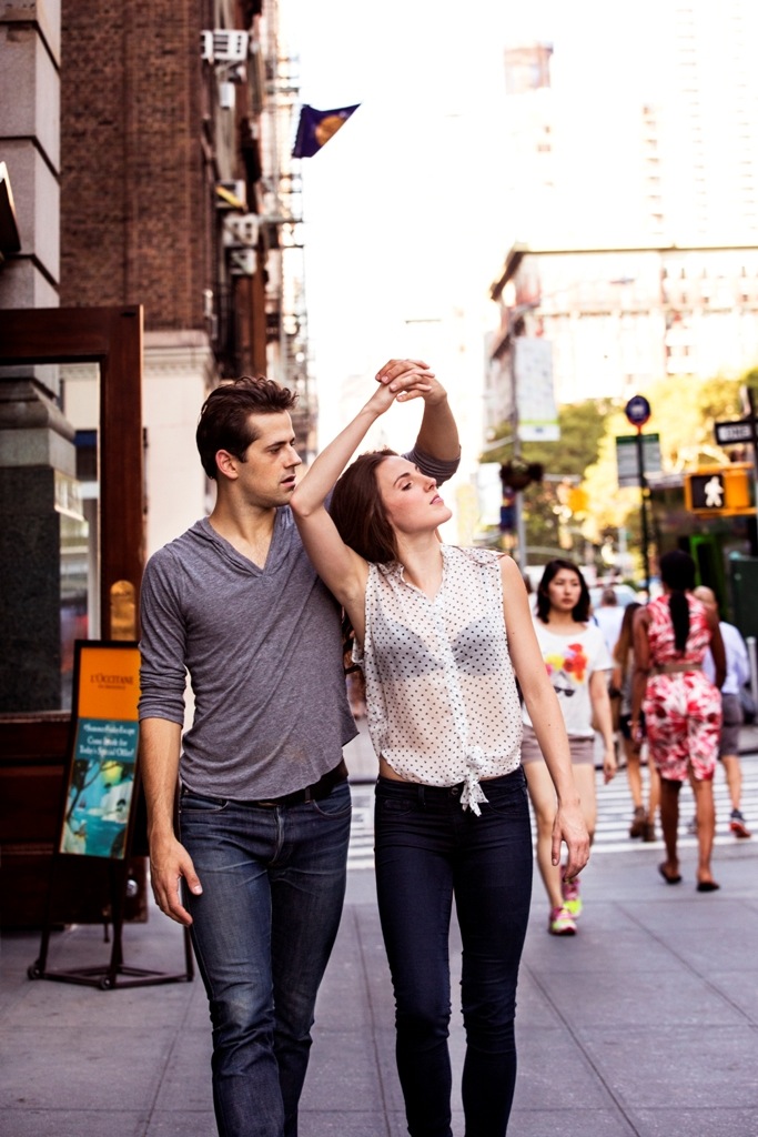 Robert Fairchild and Tiler Peck (New York City Ballet)  Photo by Matthew Karas